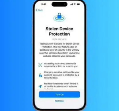 尧都苹果授权维修店分享被盗设备保护功能开启方法 