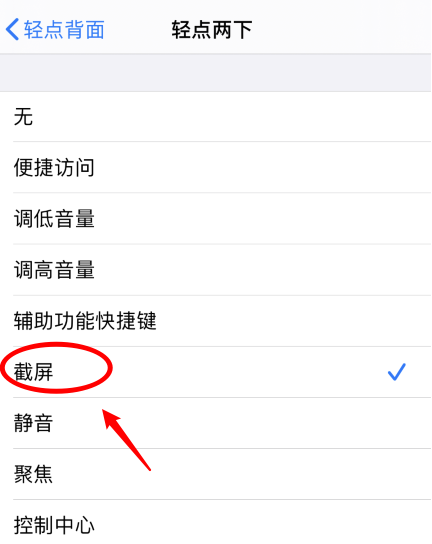 尧都苹果手机维修分享iPhone12如何启用双击截屏 